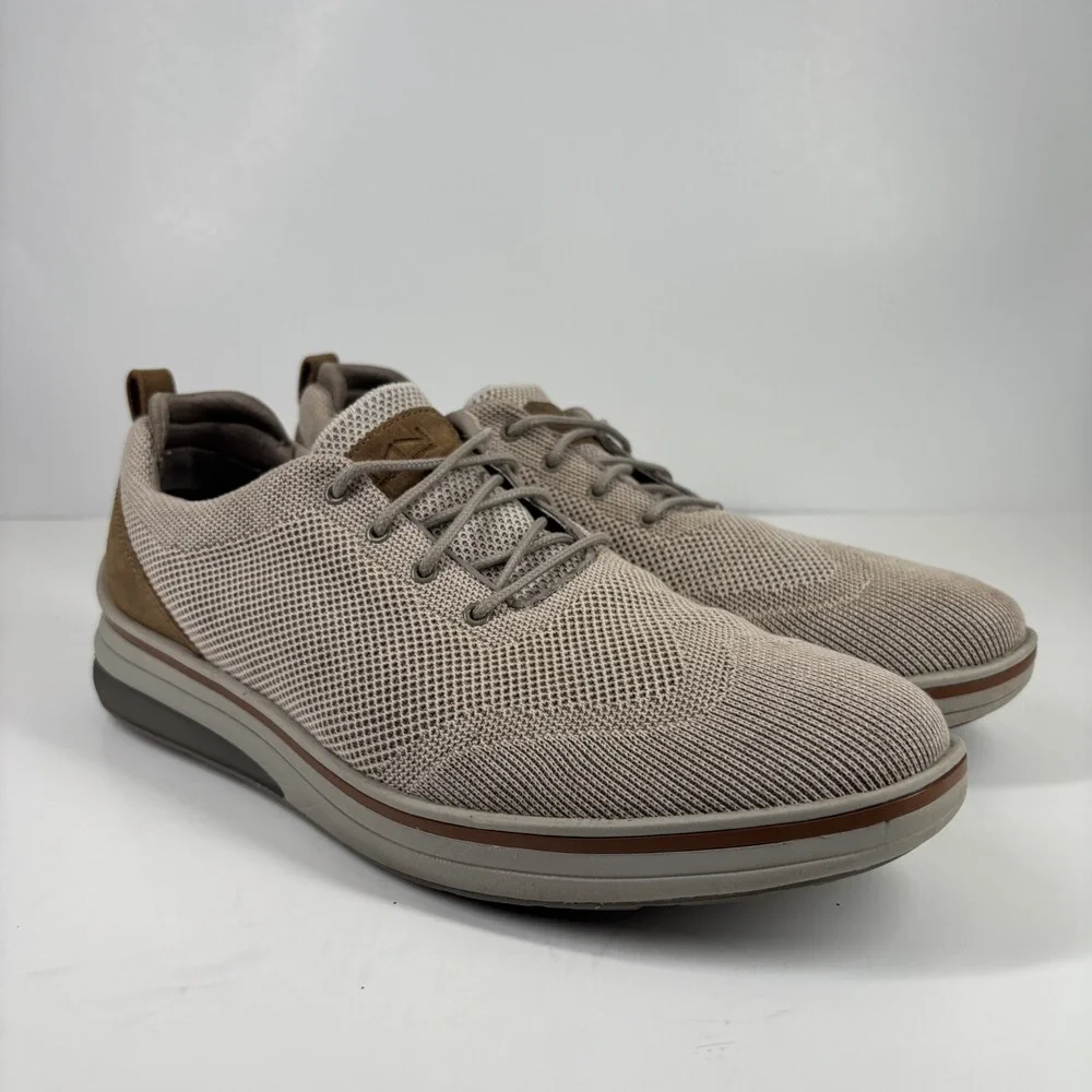 Skechers‎ Mark Nason  Casual Cell Wrap Robinson Men's US 12 Taupe Wingtip Oxford